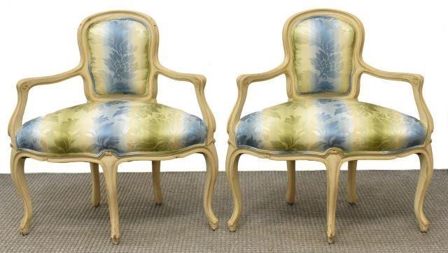 (2) UNUSUAL LOUIS XV STYLE