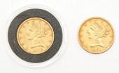 2 U.S. $5 LIBERTY HEAD GOLD HA