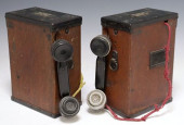 (2) U.S. ARMY FIELD TELEPHONES