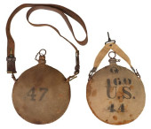 (2) U.S. ARMY MODEL 1878 CANTE