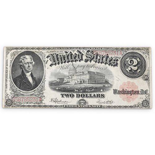 $2 US LEGAL TENDER 1917