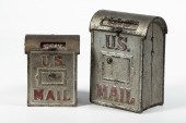 (2) U.S. MAIL CAST IRON STILL