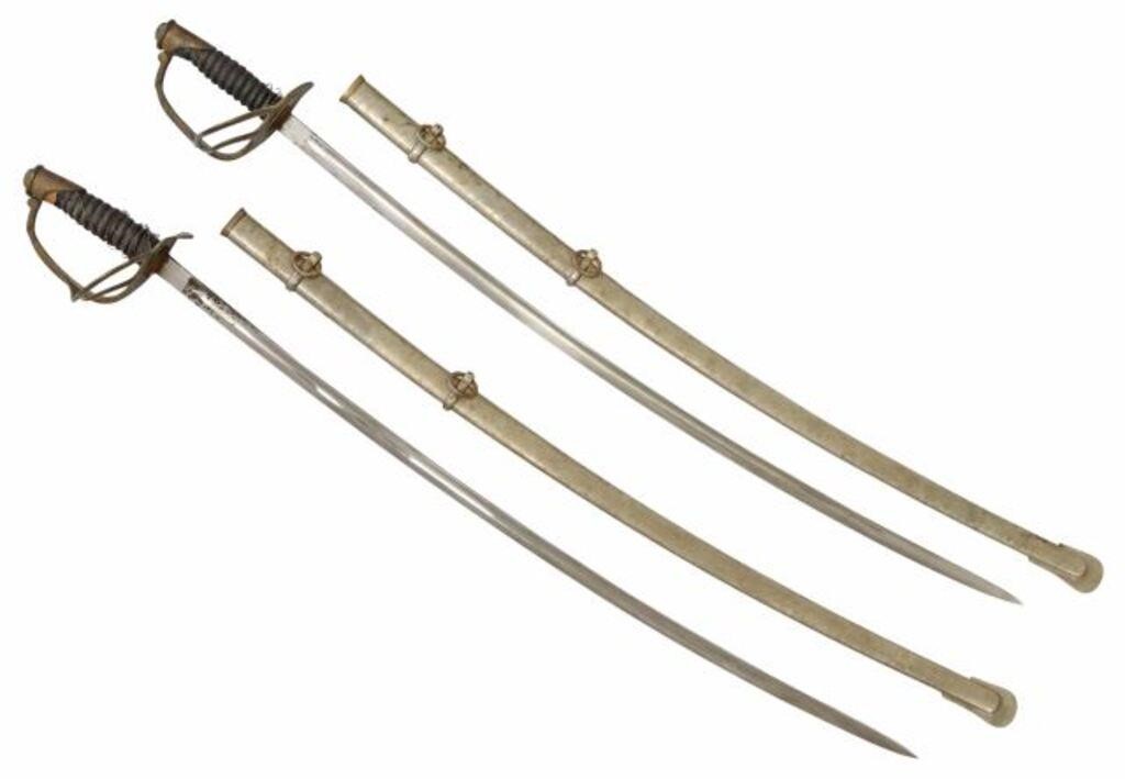 (2) US MODEL 1860 CIVIL WAR ERA