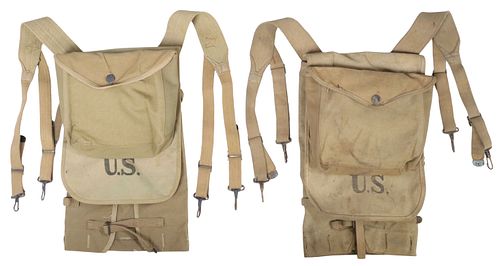 (2) U.S. WWI EQUIPMENT PACKS