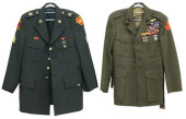 (2) USMC MIA UNIFORM COAT &AMP