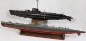 2 USN SUBMARINE MODELS TO INCL