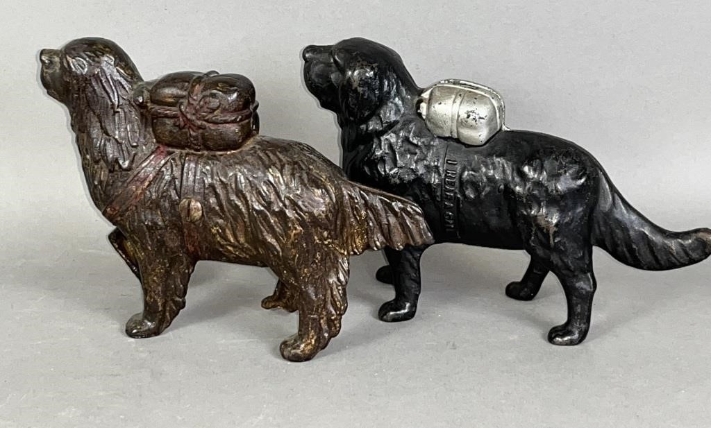 2 VARIANT DOG BANKS CA.