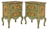 (2) VENETIAN LOUIS XV STYLE PA