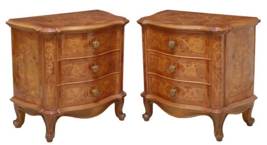 (2) VENETIAN LOUIS XV STYLE