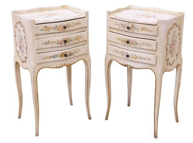 (2) VENETIAN LOUIS XV STYLE