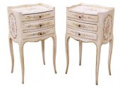 (2) VENETIAN LOUIS XV STYLE FL