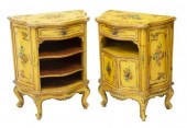 (2) VENETIAN LOUIS XV STYLE BE