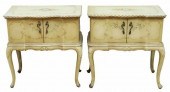 (2) VENETIAN PAINT DECORATED B