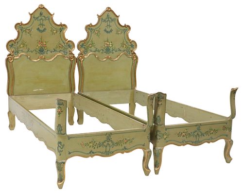 (2) VENETIAN PARCEL-GILT &AMP;