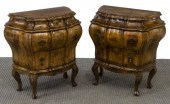 (2) VENETIAN PATCHWORK BOMBE B