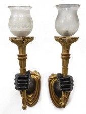 (2) VENTIAN BLACKAMOOR CARVED