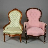 (2) Victorian Carved Ladies &