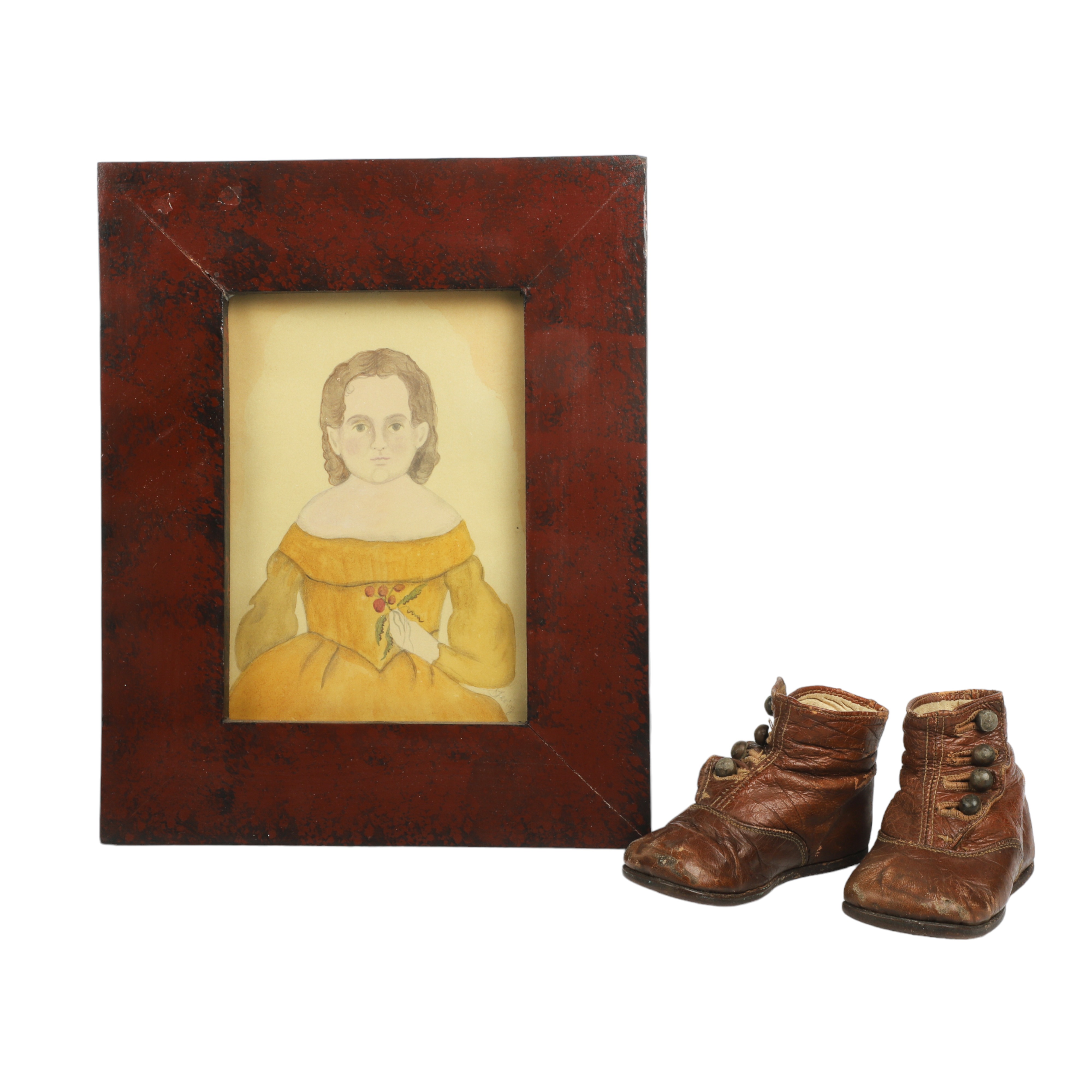 (2) Victorian items, c/o pencil &
