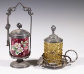 (2) VICTORIAN PICKLE CASTORS L