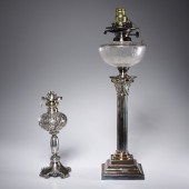 (2) VICTORIAN SILVER PLATE & G