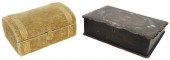 (2) VICTORIAN WRITING SLOPE &