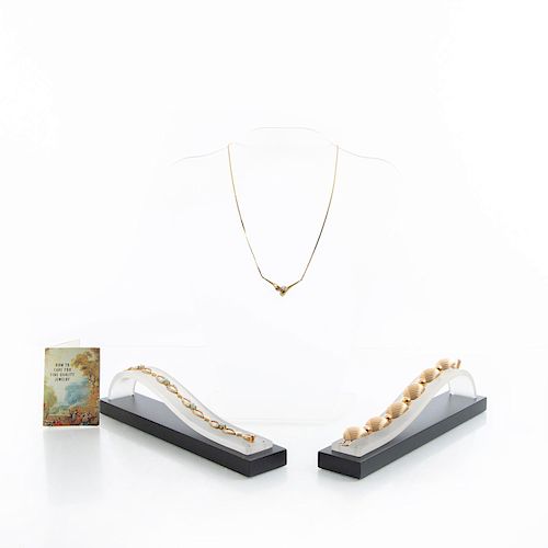 2 VINTAGE 14K GOLD FILL