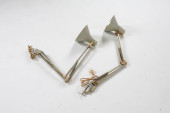 (2) VINTAGE ALUMINUM ARCHITECT