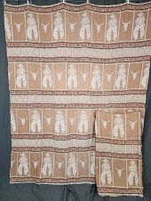2 Vintage Bates c1950 Cowboy W