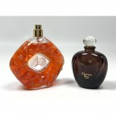 2 Vintage Bottles Designer Per