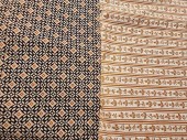 2 vintage cotton home decor we