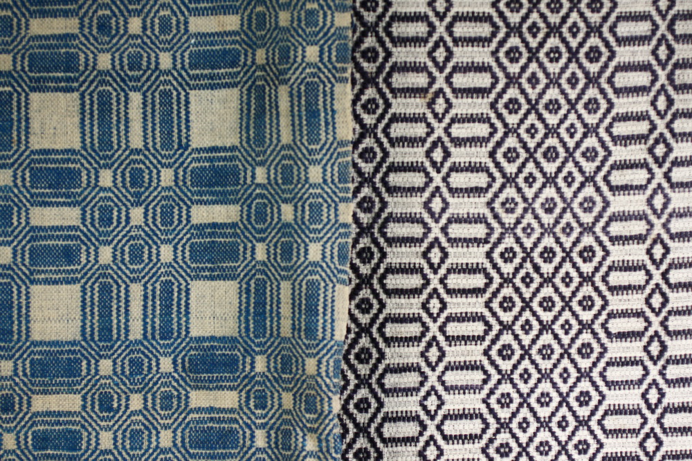 (2) VINTAGE COVERLETS - Two 19th