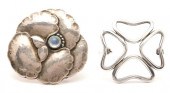2 VINTAGE DANISH MODERN SILVER