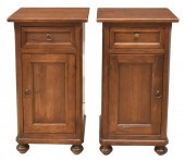 (2) VINTAGE FRENCH BEDSIDE CAB
