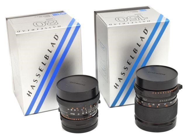 (2) VINTAGE HASSELBLAD CAMERA ZEISS