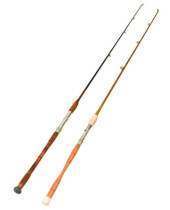 2 VINTAGE HIGGINS 2-PIECE FISH