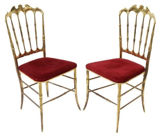 (2) VINTAGE ITALIAN CHIAVARI