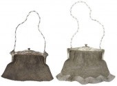 (2) VINTAGE LADIES' MESH EVENI