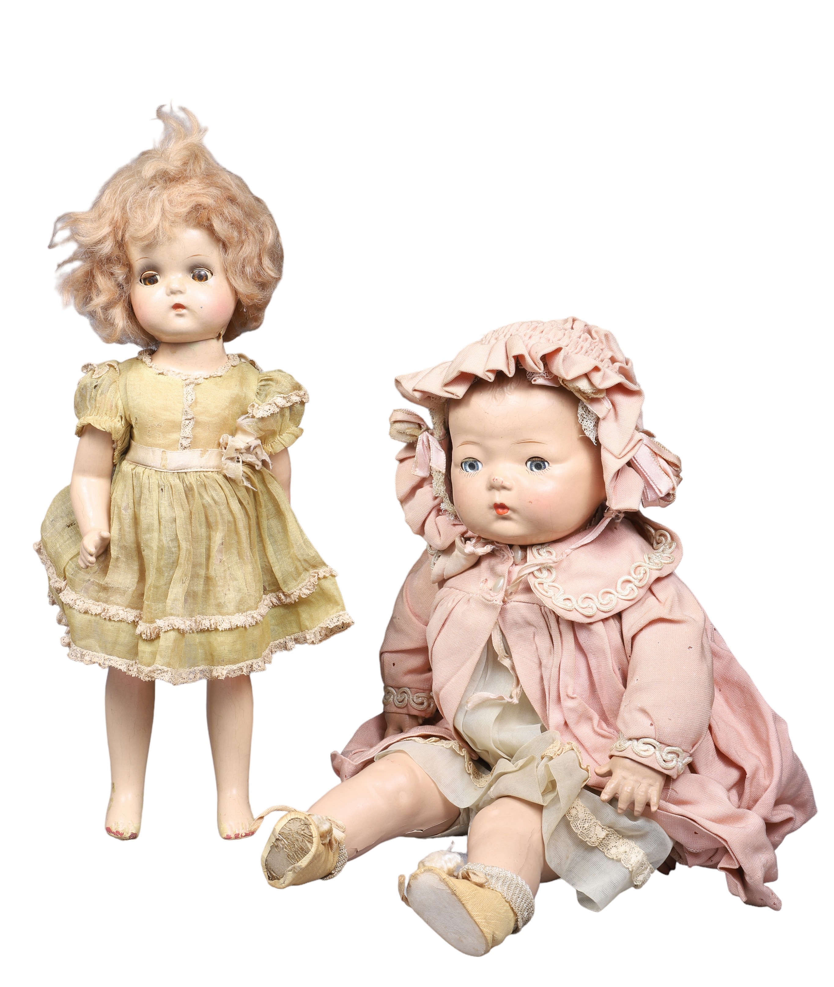 (2) Vintage Madame Alexander