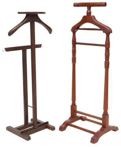 (2) VINTAGE MAHOGANY GENTLEMAN'S