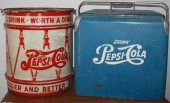 2 VINTAGE PEPSI-COLA ITEMS TO