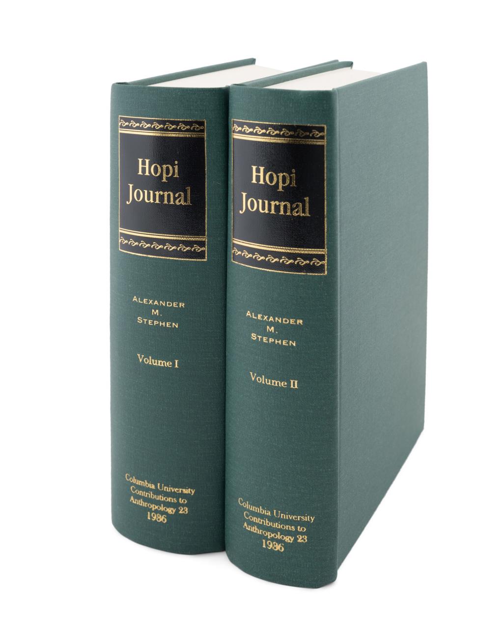 2 VOL, ?HOPI JOURNAL OF ALEXANDER