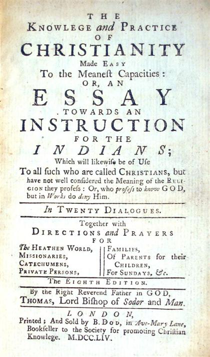 2 vols.  American Indians: