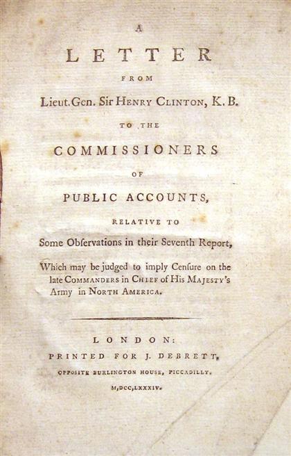 2 vols.  American Revolution: