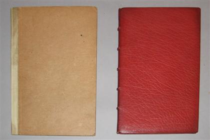 2 vols.  (Chiswick Press):