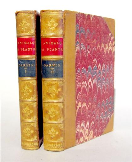 2 vols.  Darwin, Charles. The