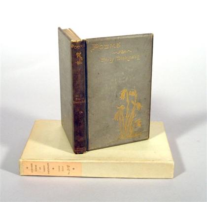 2 vols.  Dickinson, Emily: Poems.