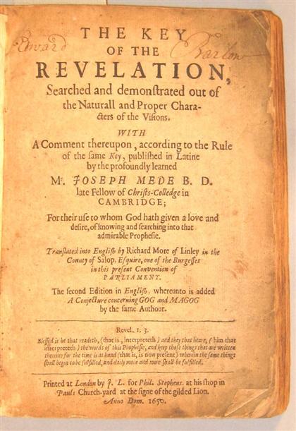 2 vols.  English 17th-Century