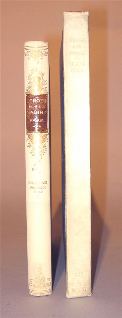 2 vols.  Eugene Field: Field,