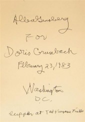 2 vols.  Ginsberg, Allan: Gay
