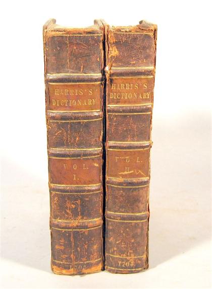 2 vols.  Harris, John. Lexicon